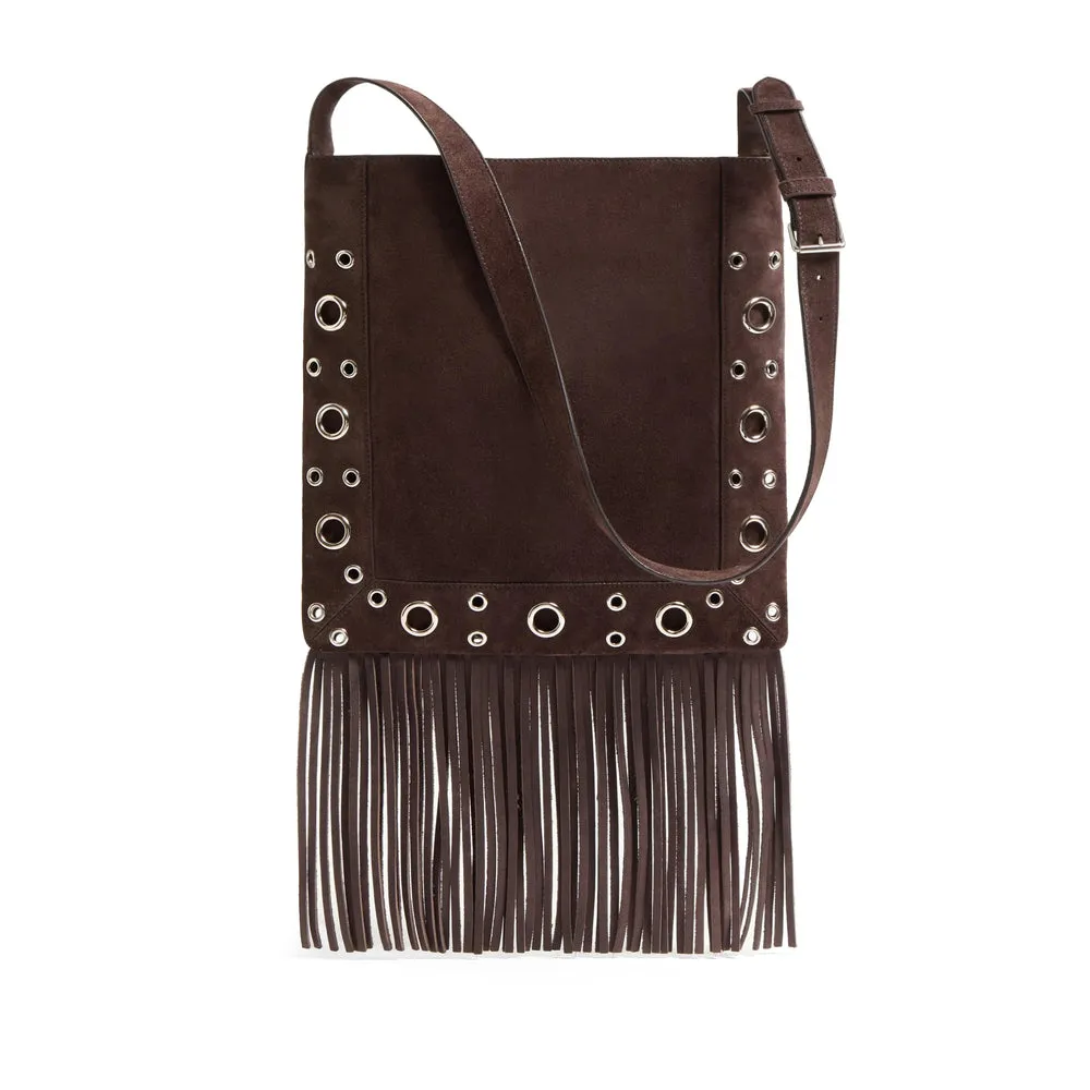 Bum Bag Suede Brown sold by Zulily product image thumbnail 3