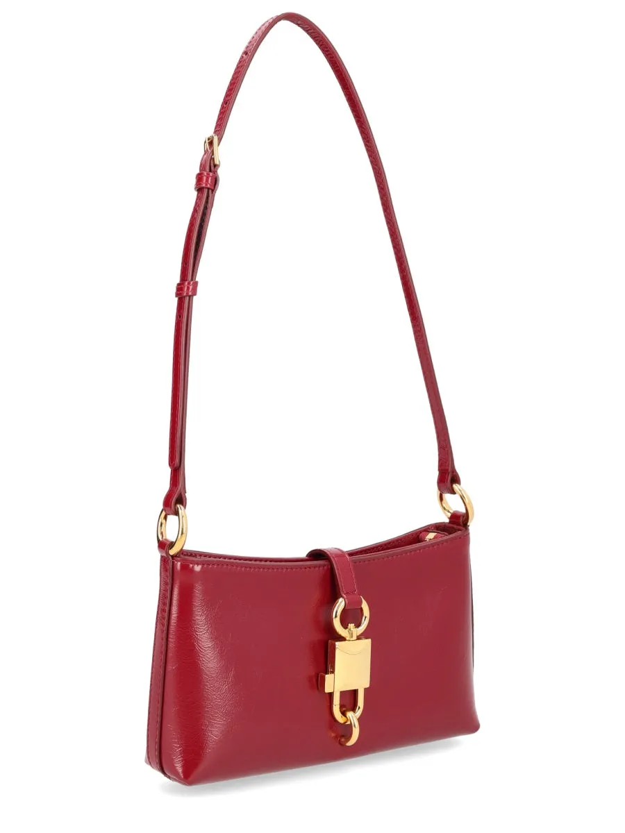 Lock Leather Shoulder Bag sold by Zulily product image thumbnail 3