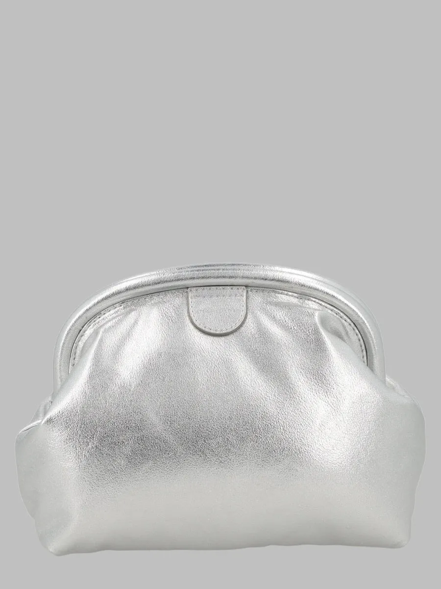 Clutch Falabella Silver sold by Zulily