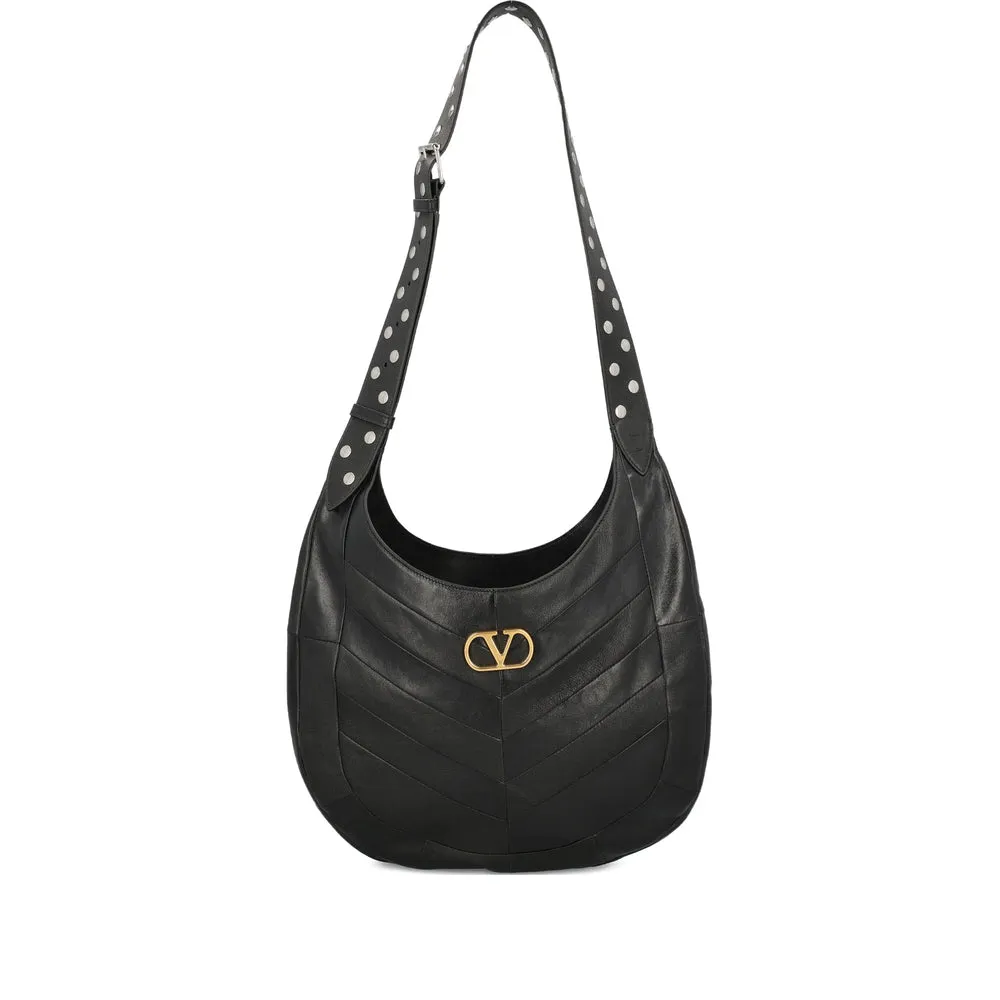 Shoulder Bag Black Nappa Leather sold by Zulily