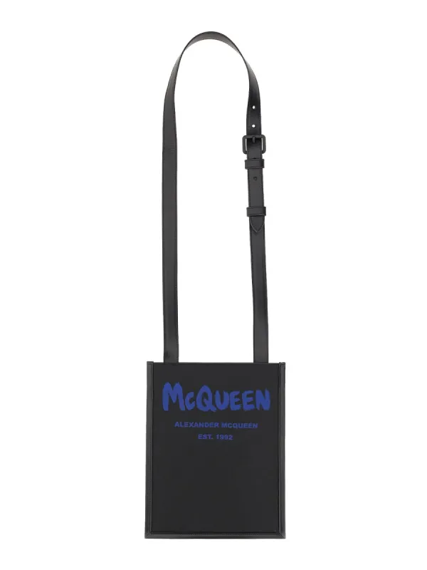 Smartphone Bag With Graffiti Logo made by Alexander McQueen