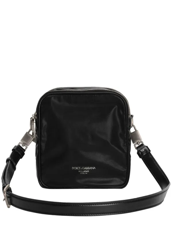 Leather Shoulder Bag made by Dolce & Gabanna