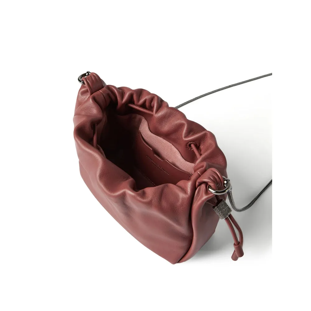 Bucket Bag Red Calf Leather sold by Zulily product image thumbnail 5