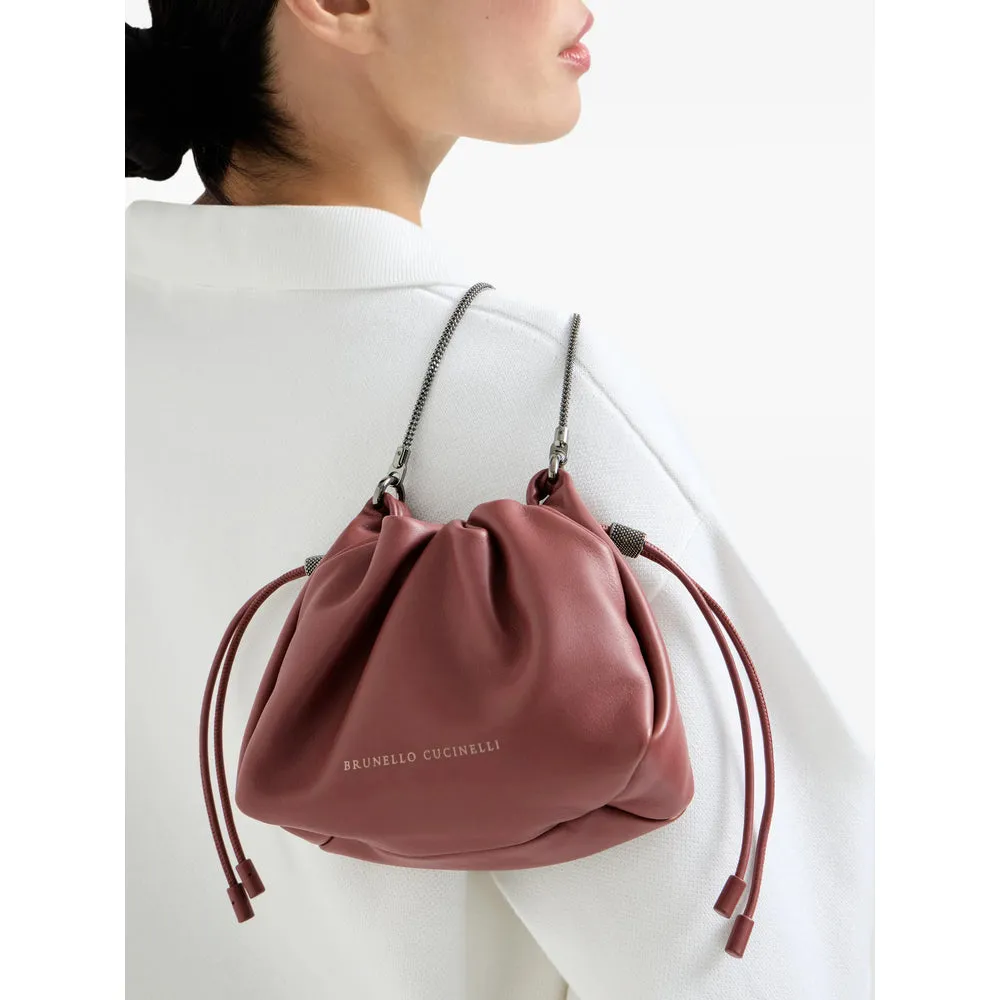 Bucket Bag Red Calf Leather sold by Zulily product image thumbnail 3