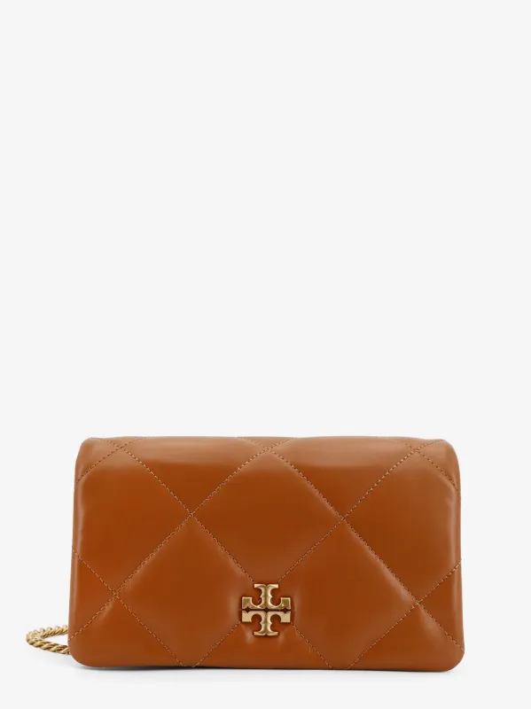 Matelassé Leather Shoulder Bag made by Tory Burch