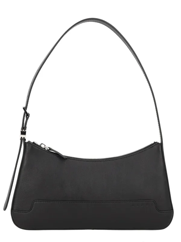 Leather Shoulder Bag made by Marni