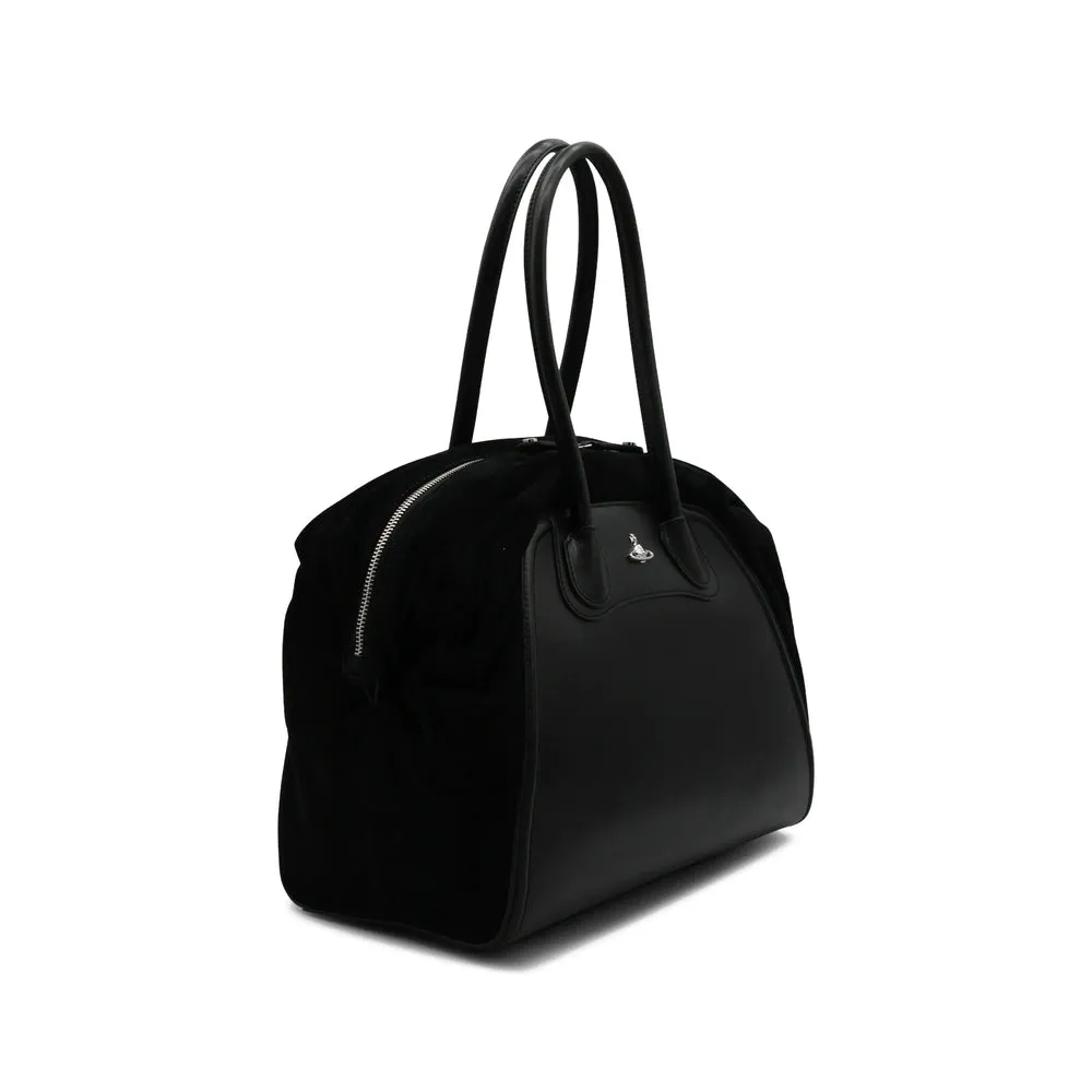 Shoulder Bag Black Calf Leather sold by Zulily product image thumbnail 3