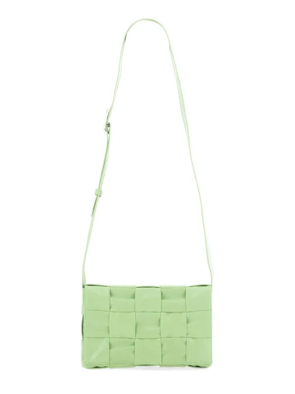 Shoulder Bag Case Green made by Bottega Veneta