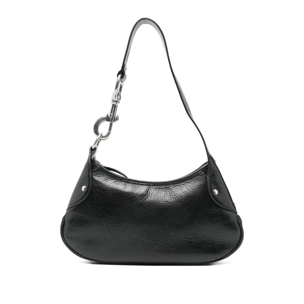 Shoulder Bag in Black Calf Leather sold by Zulily