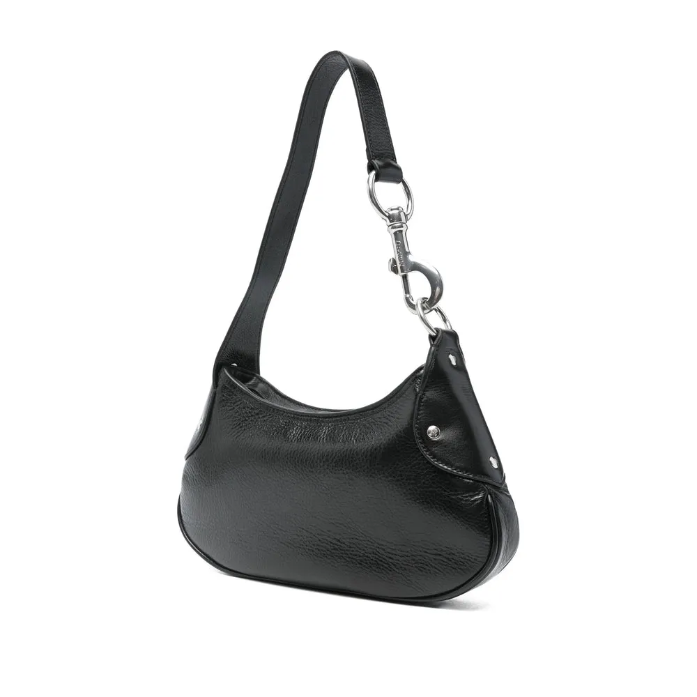 Shoulder Bag in Black Calf Leather sold by Zulily product image thumbnail 5