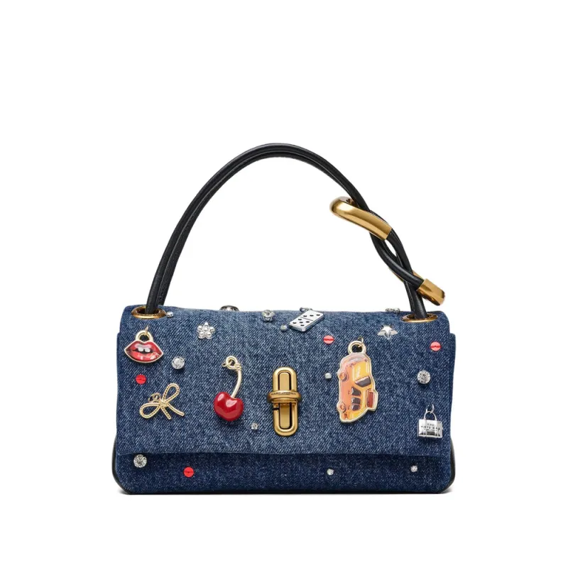 Mini Top-Handle Bag Blue made by Marc Jacobs