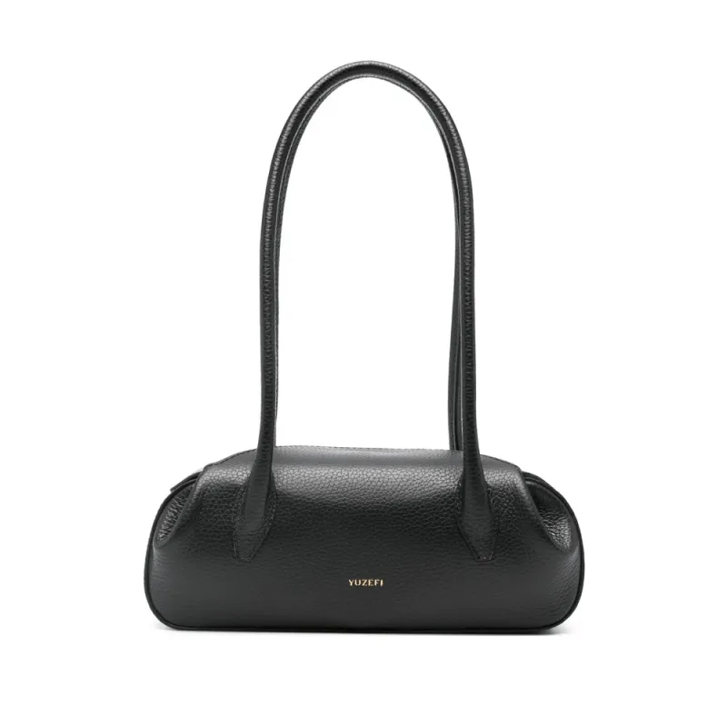 Black Top Handle Bag made by Yuzefi