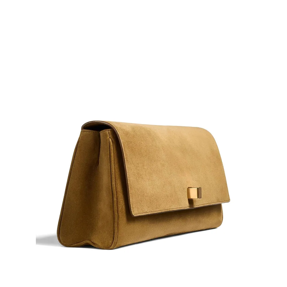 Clutch Bag Camel Brown Calfskin sold by Zulily product image thumbnail 4