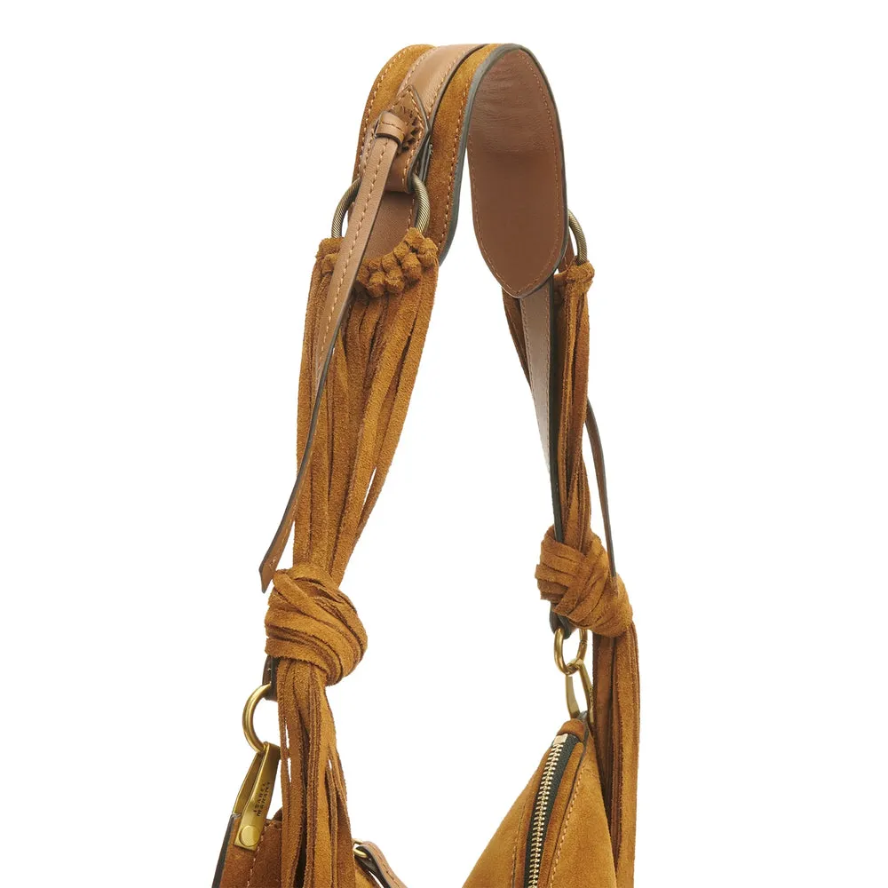 Shoulder Bag Brown Suede sold by Zulily product image thumbnail 3