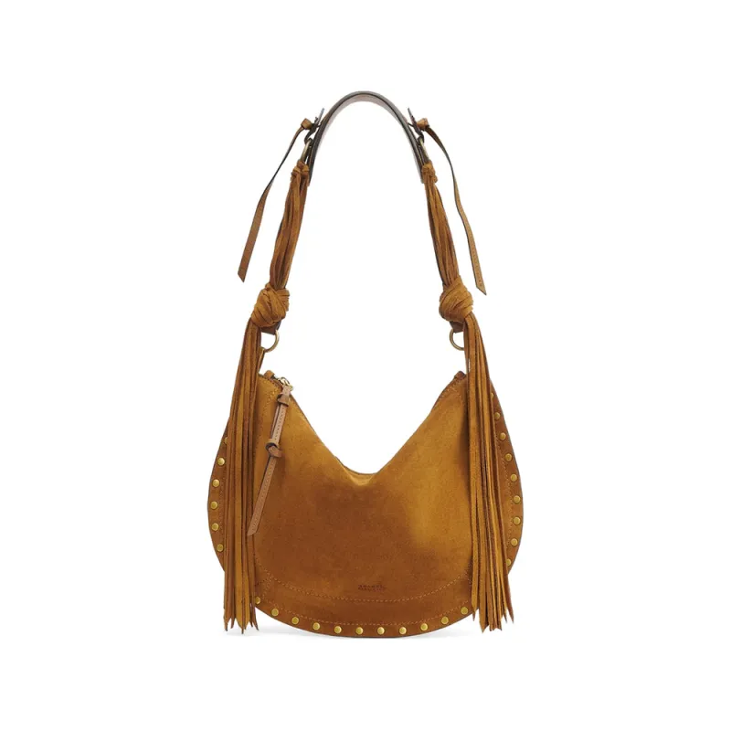 Shoulder Bag Brown Suede made by Isabel Marant