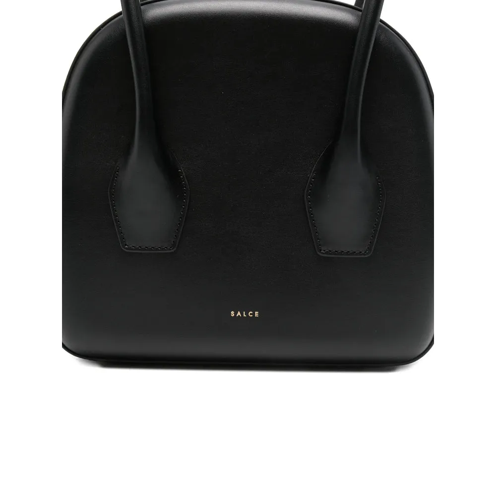 Black Calf Leather Shoulder Bag sold by Zulily product image thumbnail 3