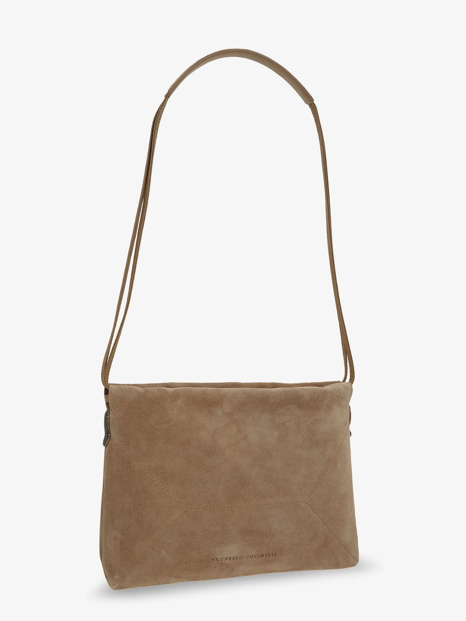 Suede Shoulder Bag With Logo sold by Zulily product image thumbnail 3