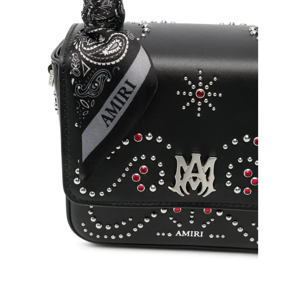 Black Top Handle Bag With Studded Design sold by Zulily product image thumbnail 5