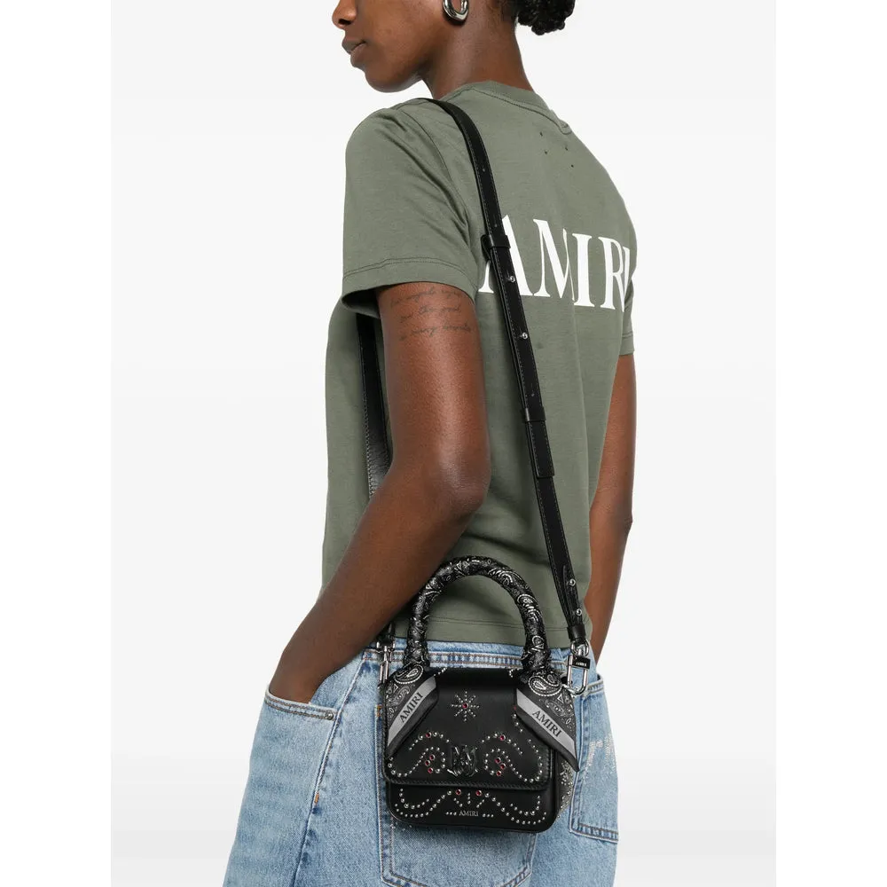 Black Top Handle Bag With Studded Design sold by Zulily product image thumbnail 2