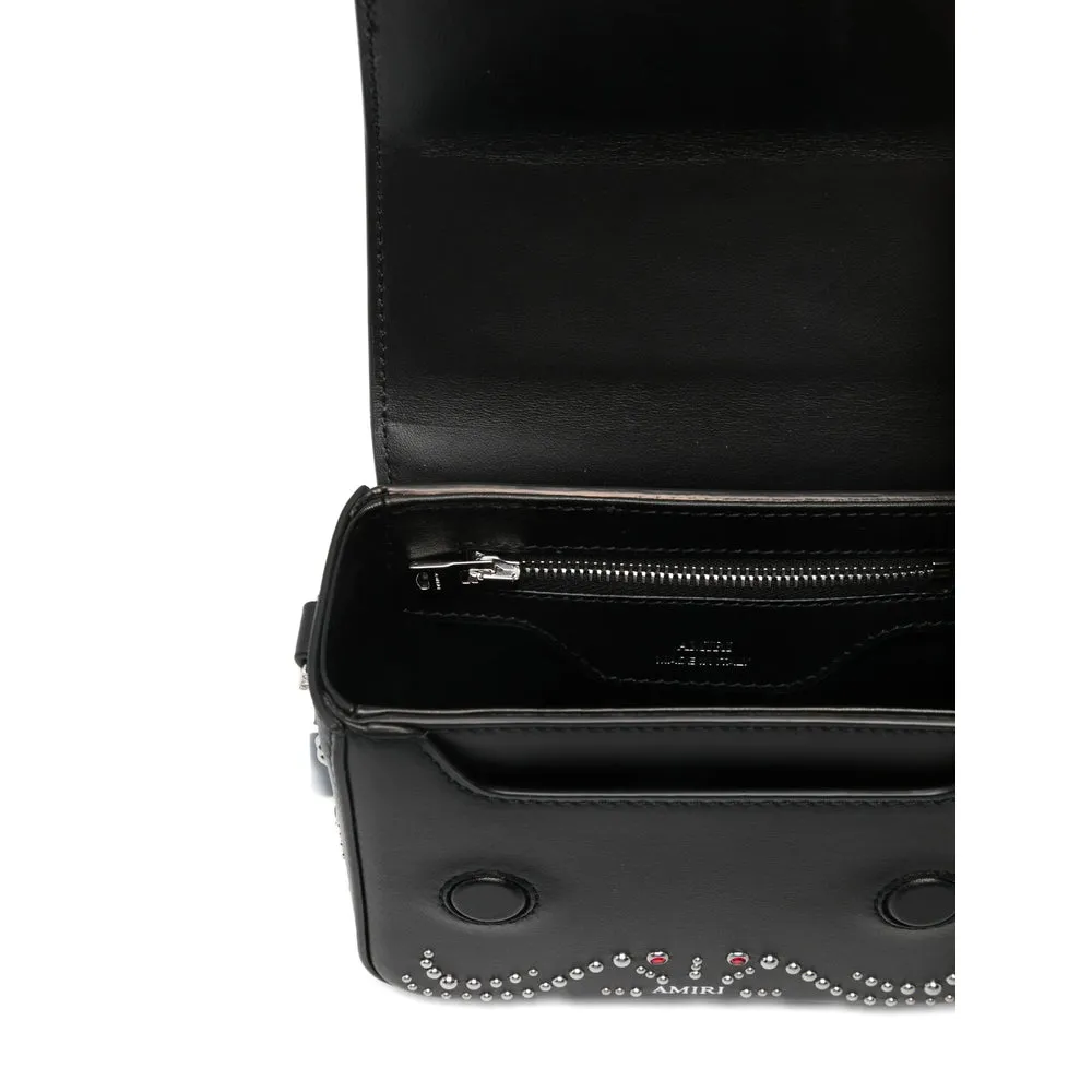 Black Top Handle Bag With Studded Design sold by Zulily product image thumbnail 4