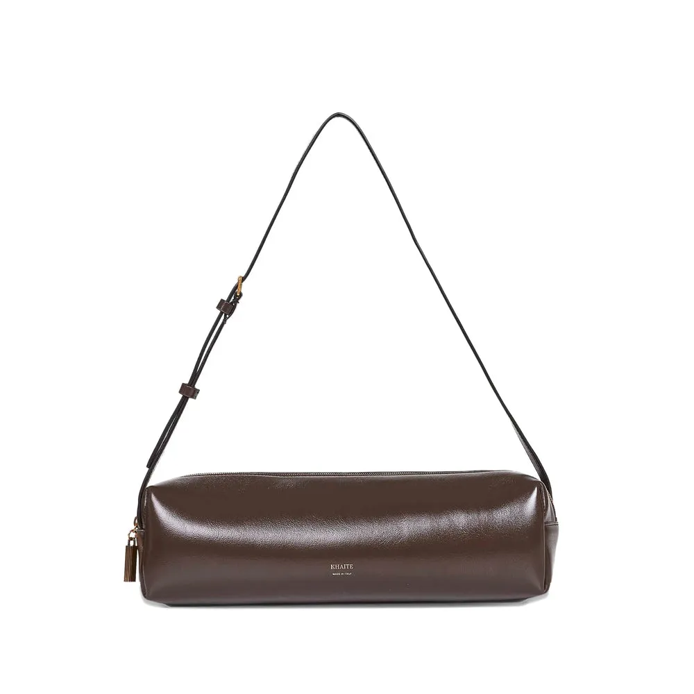 Shoulder Bag Brown Calf Leather sold by Zulily