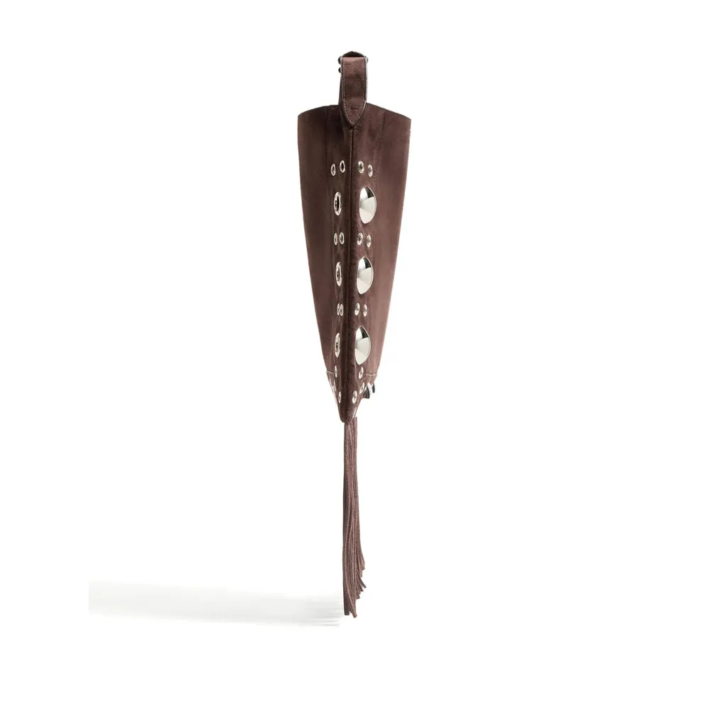 Shoulder Bag VLogo Signature Brown Suede sold by Zulily product image thumbnail 5