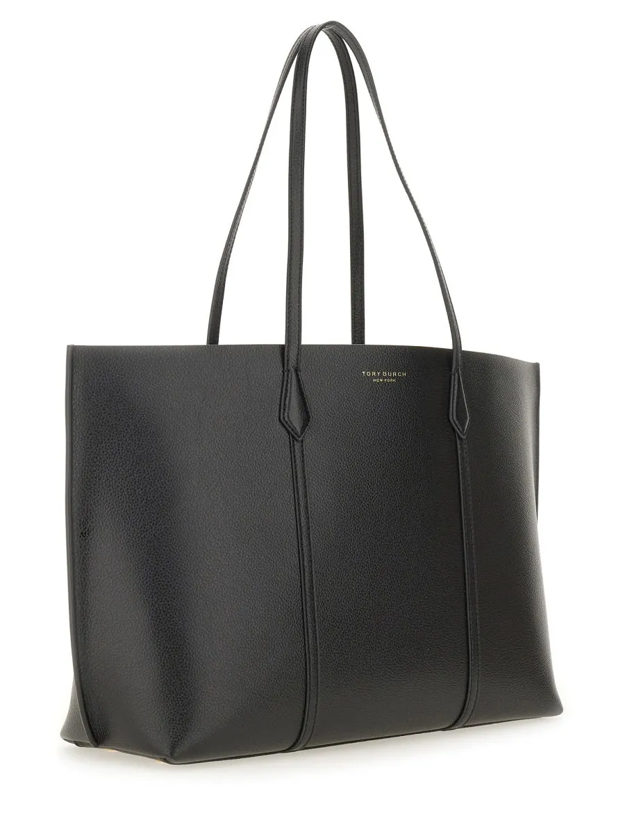 Black Leather Shopping Bag sold by Zulily product image thumbnail 2