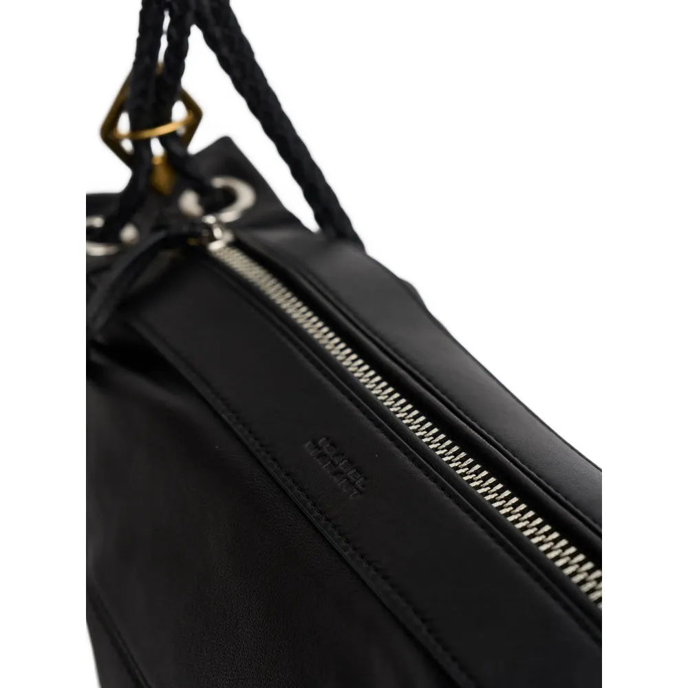 Leather Shoulder Bag Black sold by Zulily product image thumbnail 2