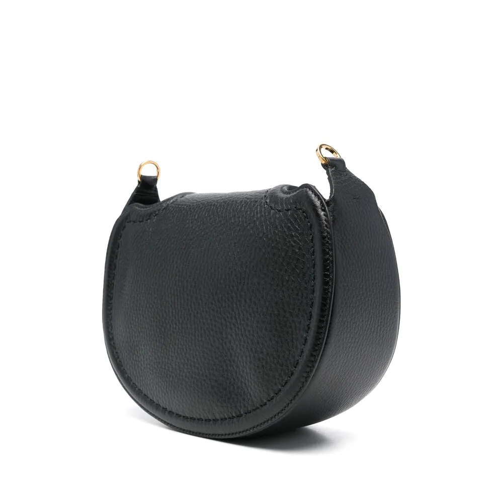 Shoulder Bag VLogo Signature Black Leather sold by Zulily product image thumbnail 5