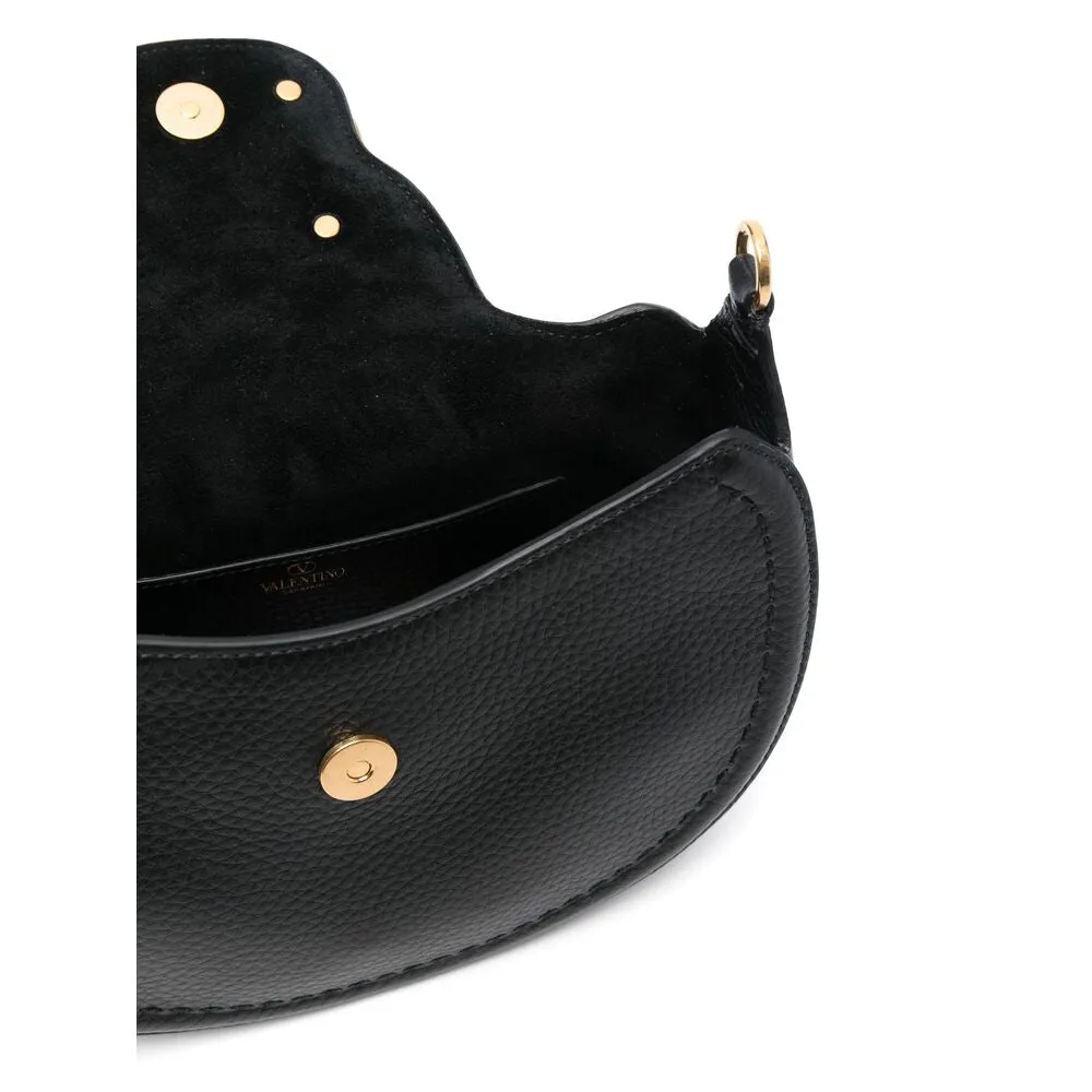 Shoulder Bag VLogo Signature Black Leather sold by Zulily product image thumbnail 2