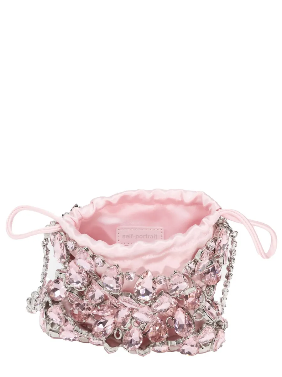 Mini Bag Metallic Knit Pink sold by Zulily product image thumbnail 3