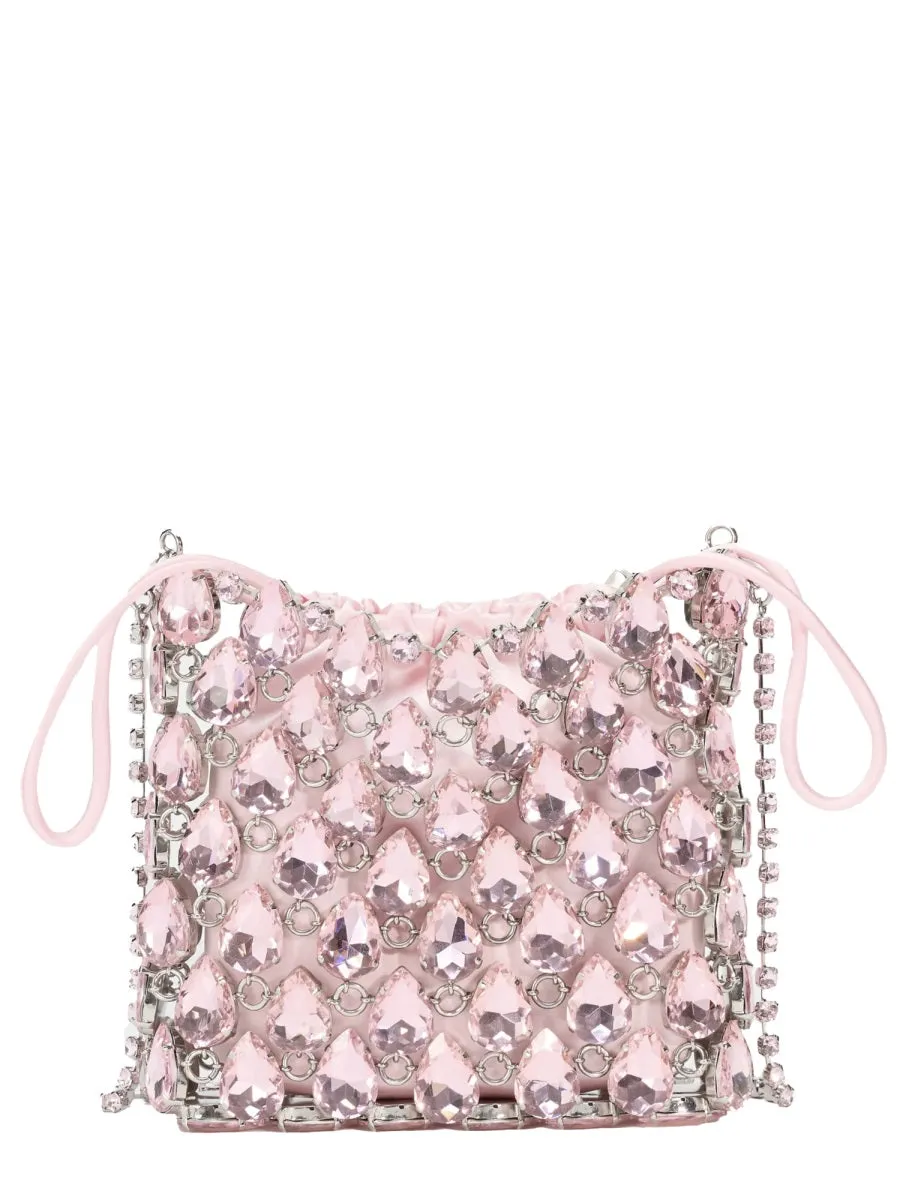 Mini Bag Metallic Knit Pink sold by Zulily