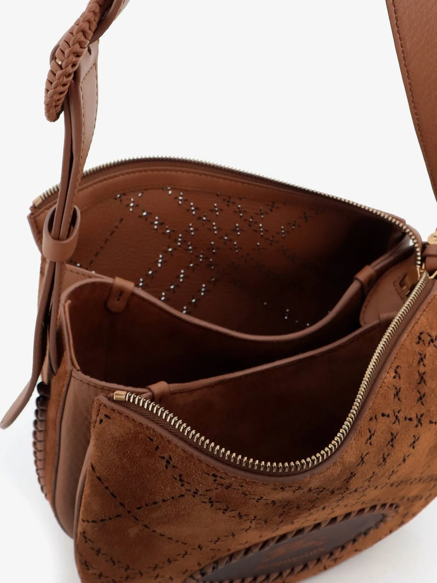 Crossbody Bag Tavistock Suede Brown sold by Zulily product image thumbnail 5