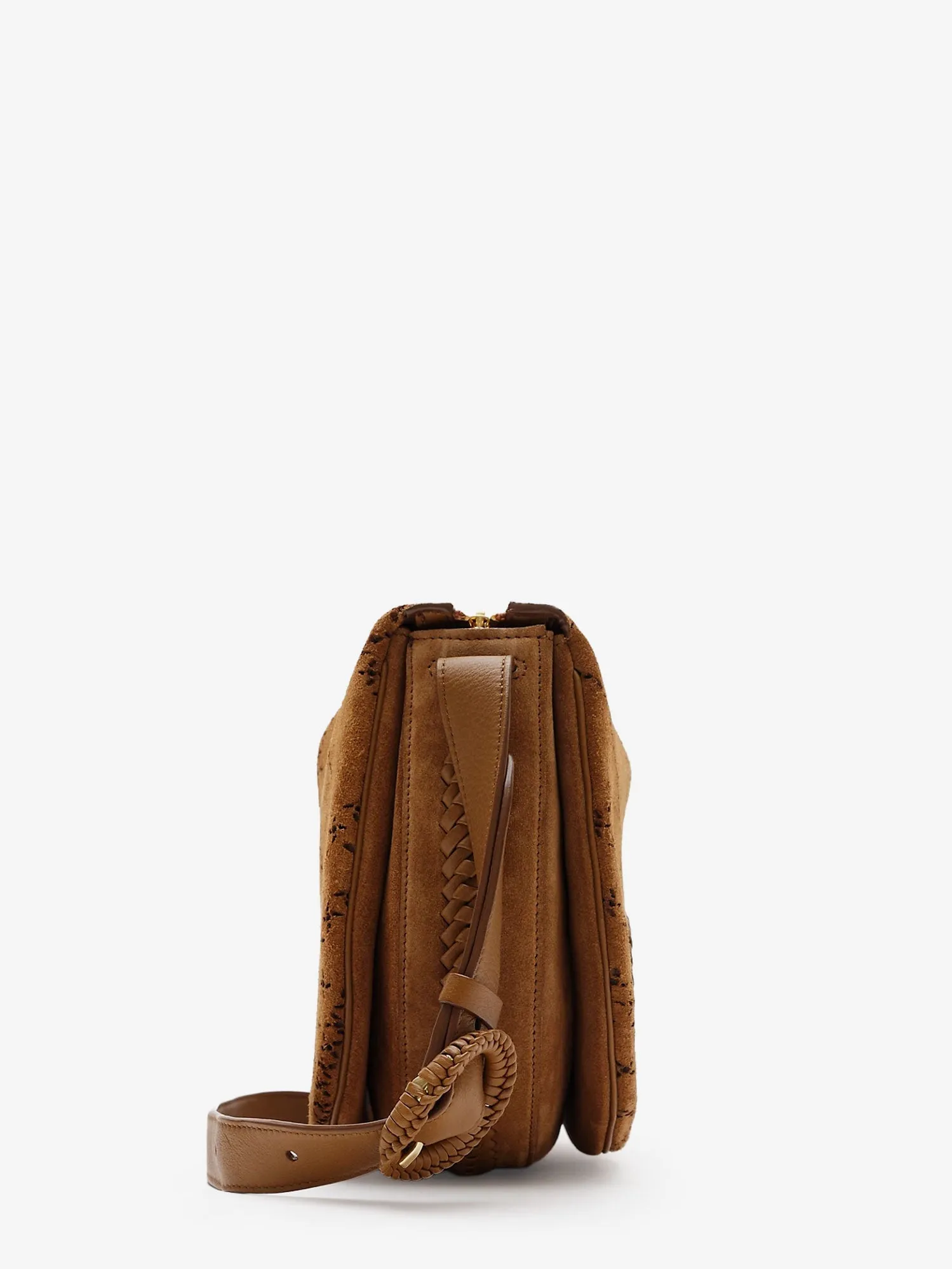 Crossbody Bag Tavistock Suede Brown sold by Zulily product image thumbnail 3