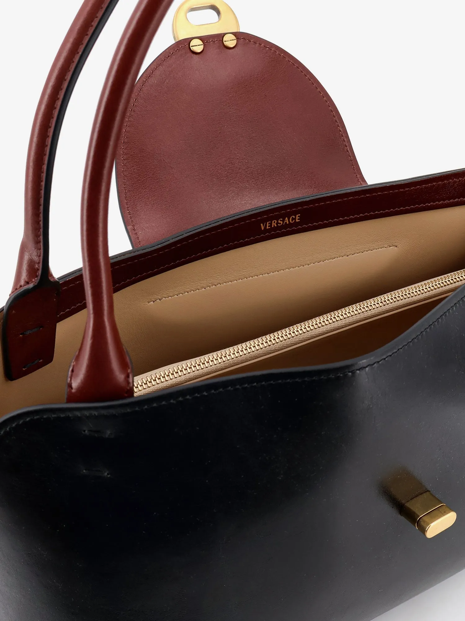 Shoulder Bag Vivian Leather Black sold by Zulily product image thumbnail 5