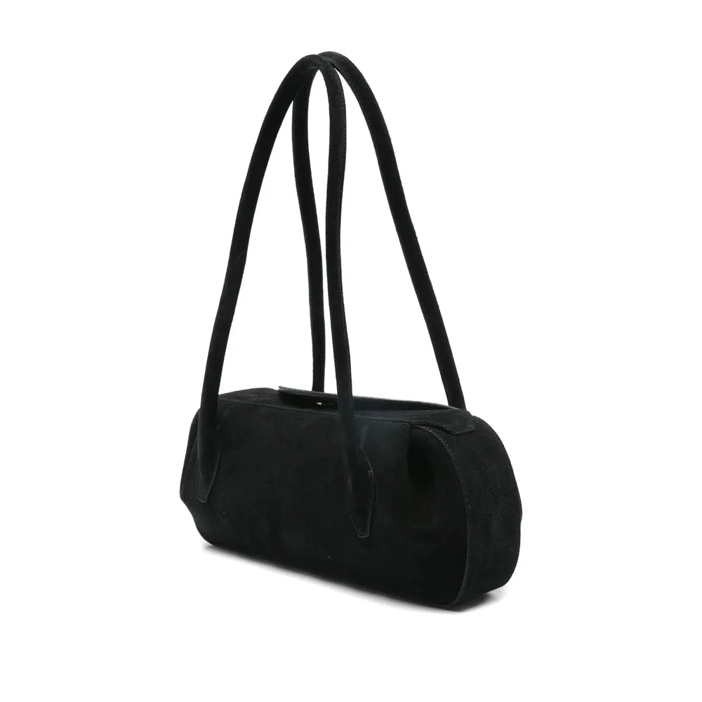 Black Top Handle Bag With Magnetic Fastening sold by Zulily product image thumbnail 2