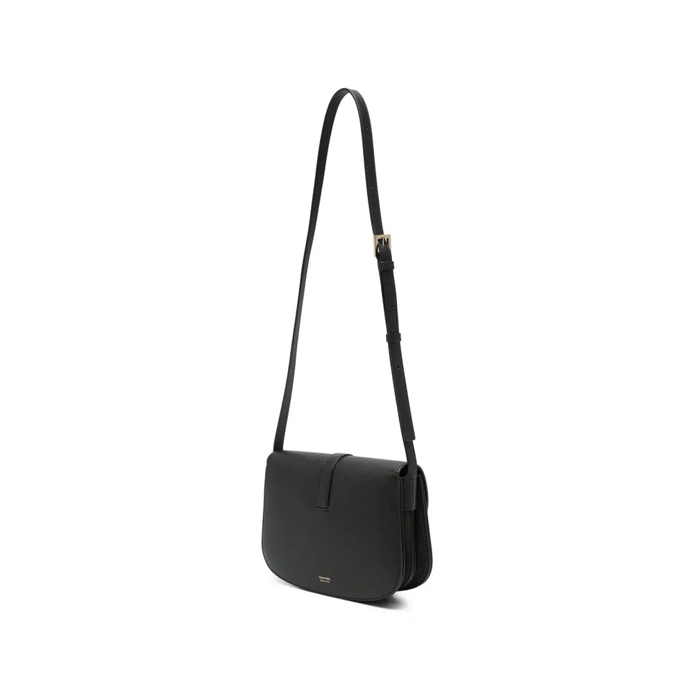 Shoulder Bag Black Leather sold by Zulily product image thumbnail 5