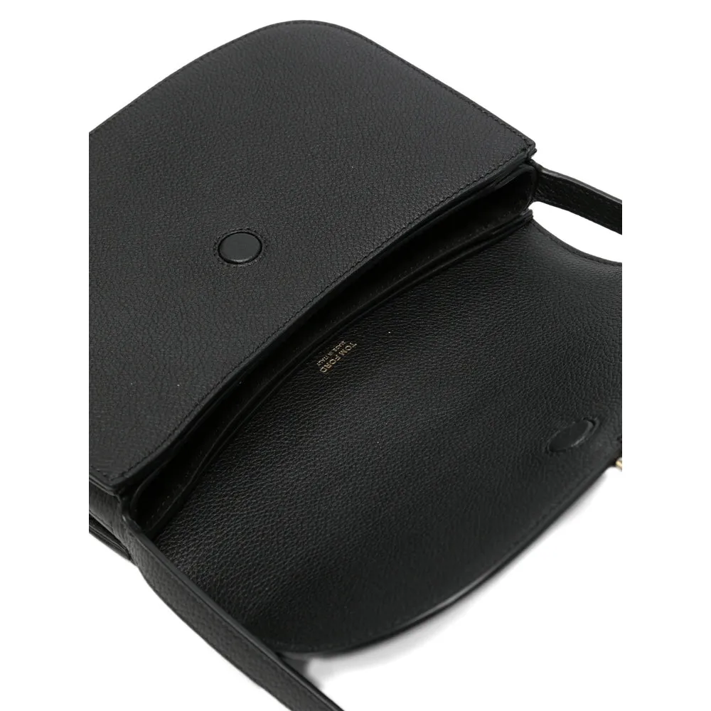 Shoulder Bag Black Leather sold by Zulily product image thumbnail 2