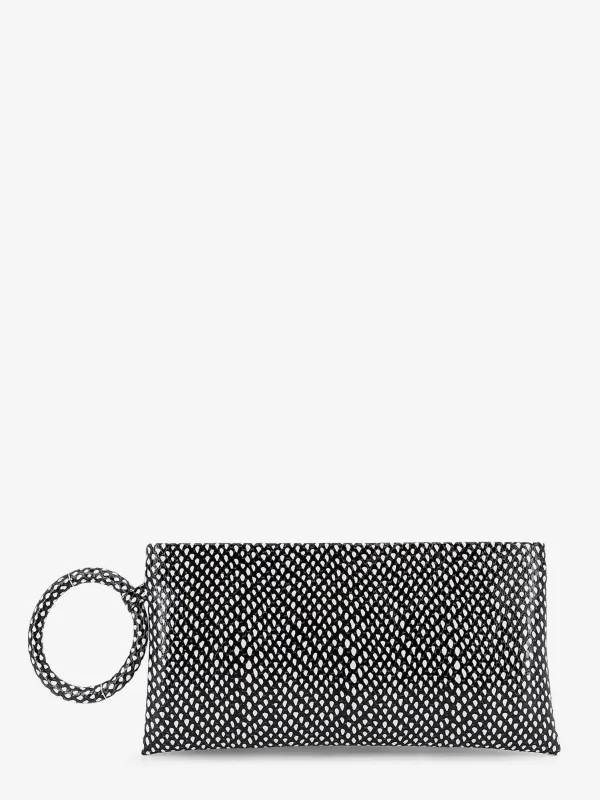 Clutch Bag Aura Leather Black made by Tom Ford