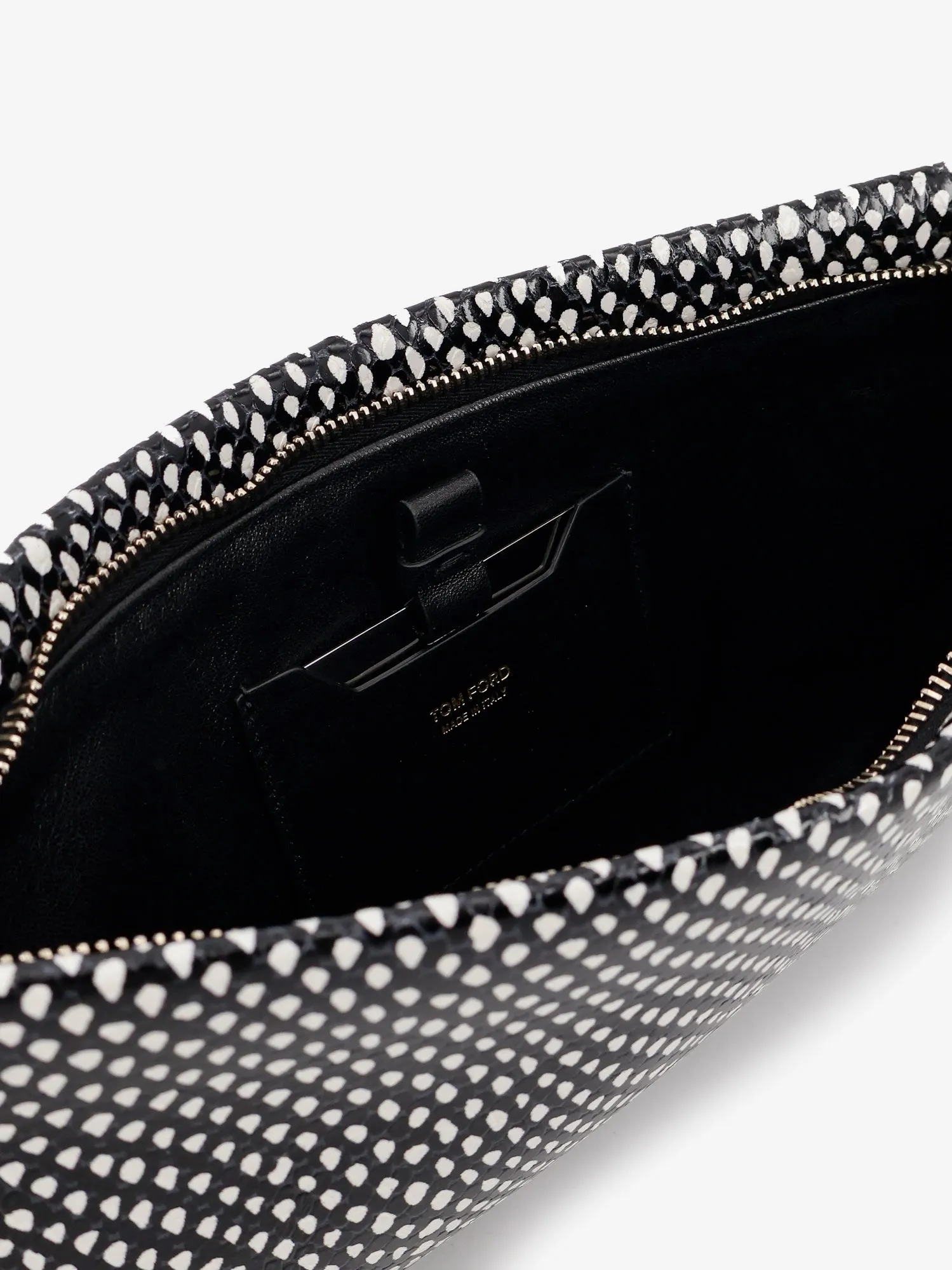 Clutch Bag Aura Leather Black sold by Zulily product image thumbnail 5
