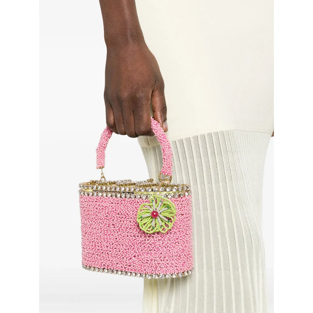 Pink Beaded Top Handle Bag sold by Zulily product image thumbnail 4