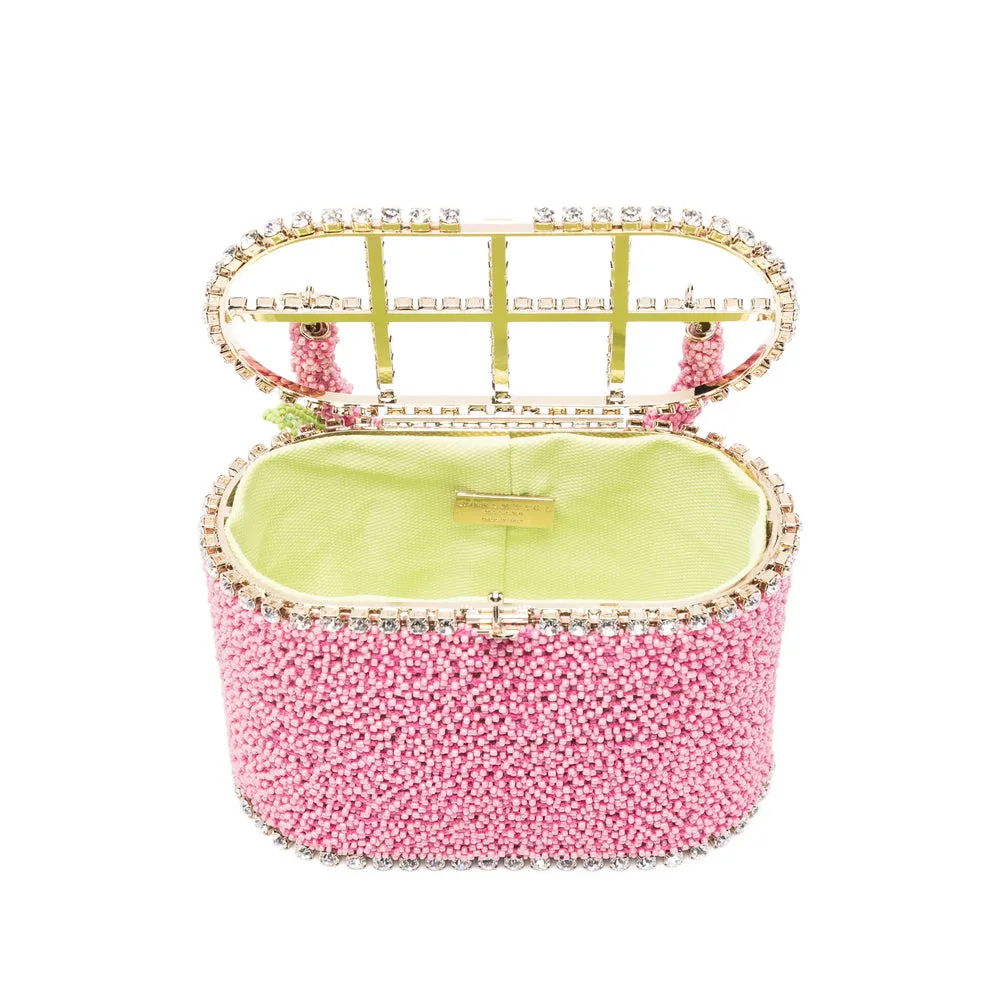 Pink Beaded Top Handle Bag sold by Zulily product image thumbnail 5