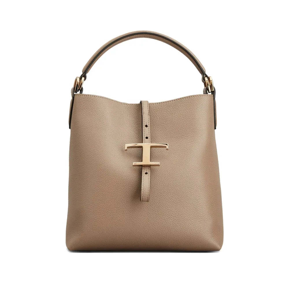 Calf Leather Top Handle Bag sold by Zulily