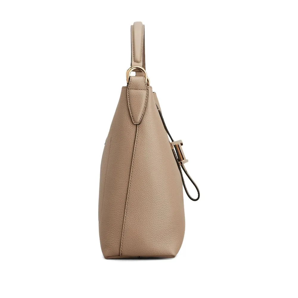 Calf Leather Top Handle Bag sold by Zulily product image thumbnail 2