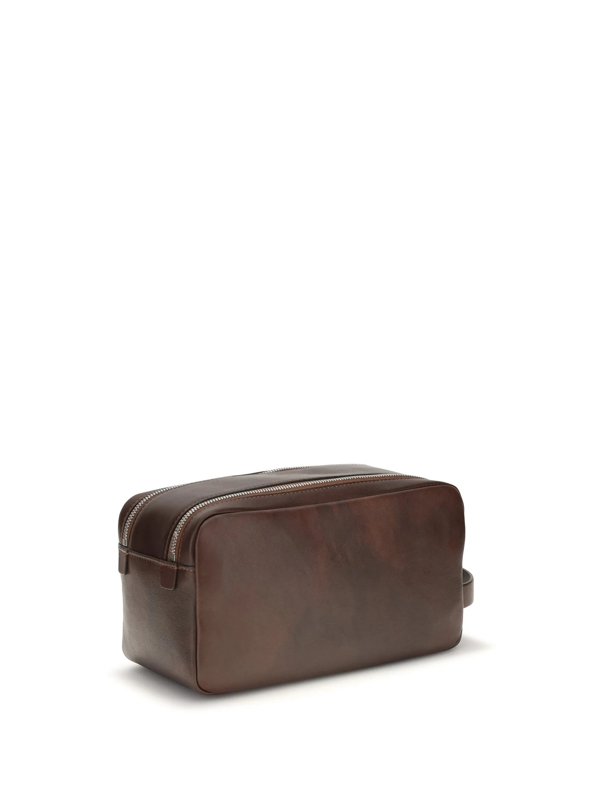 Leather Beauty Case Burgundy sold by Zulily product image thumbnail 2