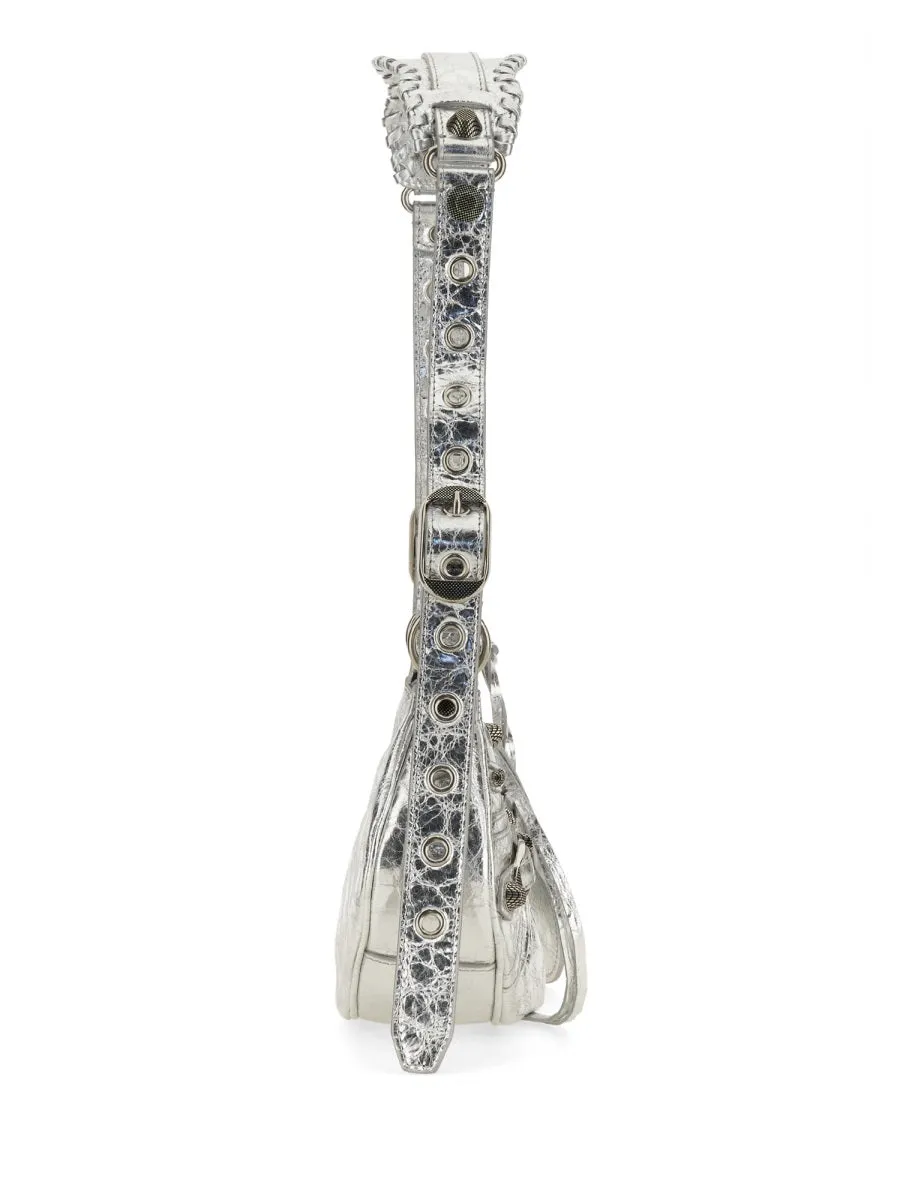 Shoulder Bag Le Cagole XS Silver sold by Zulily product image thumbnail 3