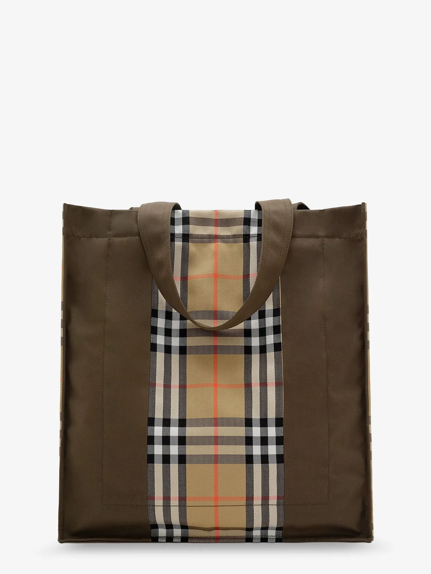 Tote Bag Trench Check Brown sold by Zulily product image thumbnail 2