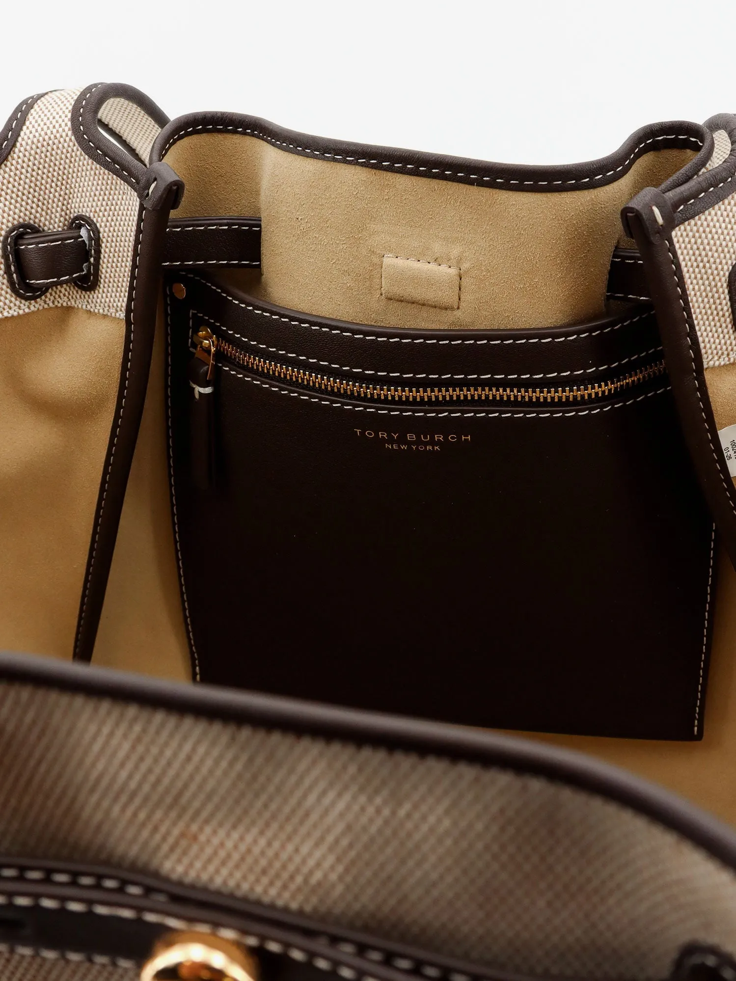 Canvas Tote Bag Romy Beige sold by Zulily product image thumbnail 4