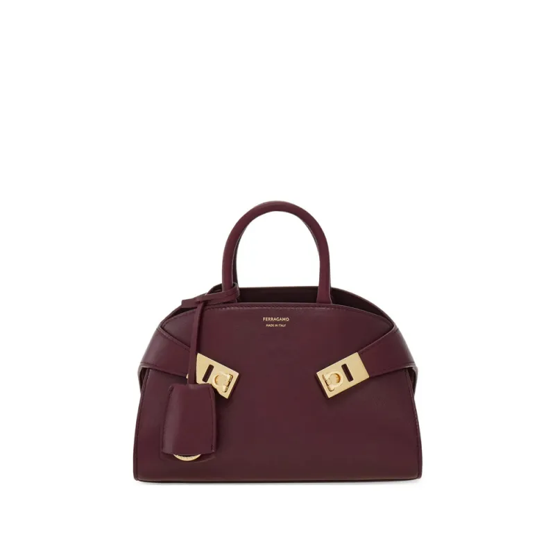 Tote Bag Calfskin Red made by Salvatore Ferragamo