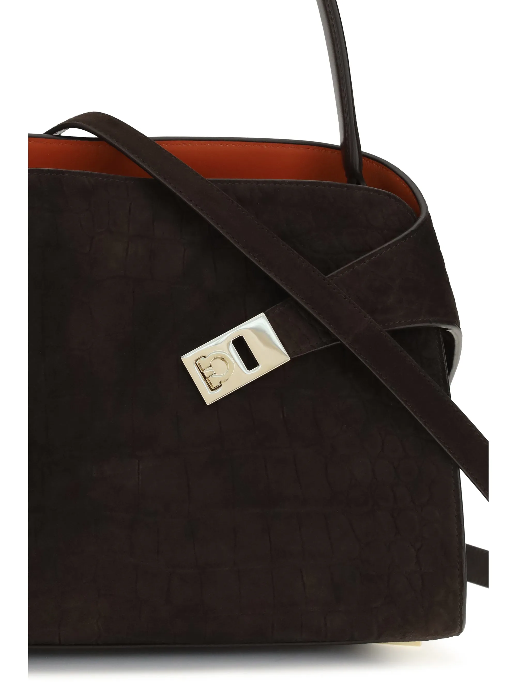 Shoulder Bag Hug Soft Dark Brown Suede sold by Zulily product image thumbnail 4